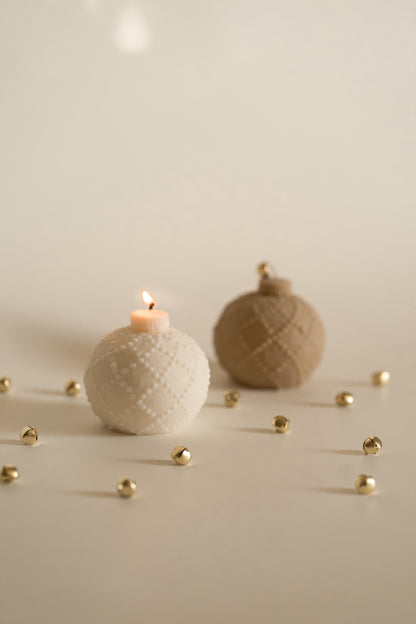 Wynter | Ornament Candle | Soy Aromatherapy Candle for Home Decor, Bath, and Special Occasions