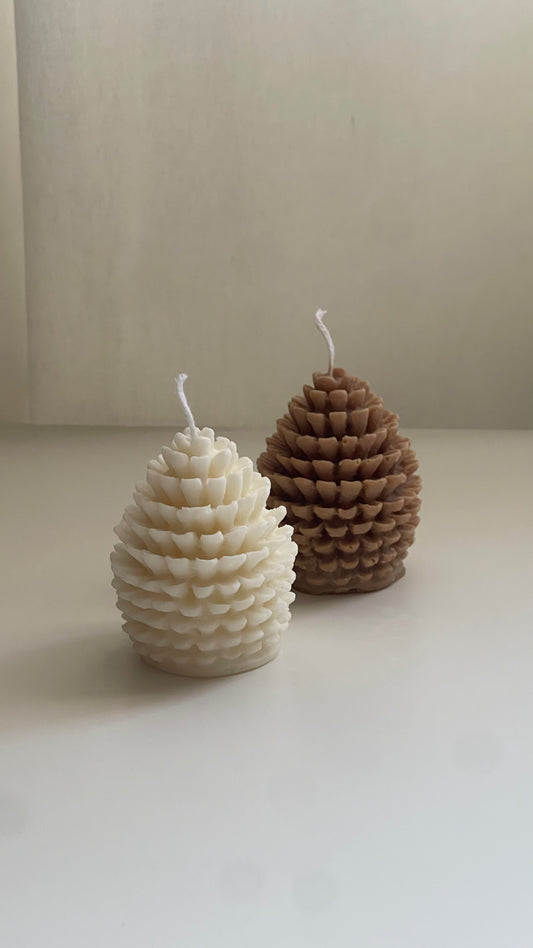 Pinecone Candle | Soy Aromatherapy Candle for Home Decor, Bath, and Special Occasions