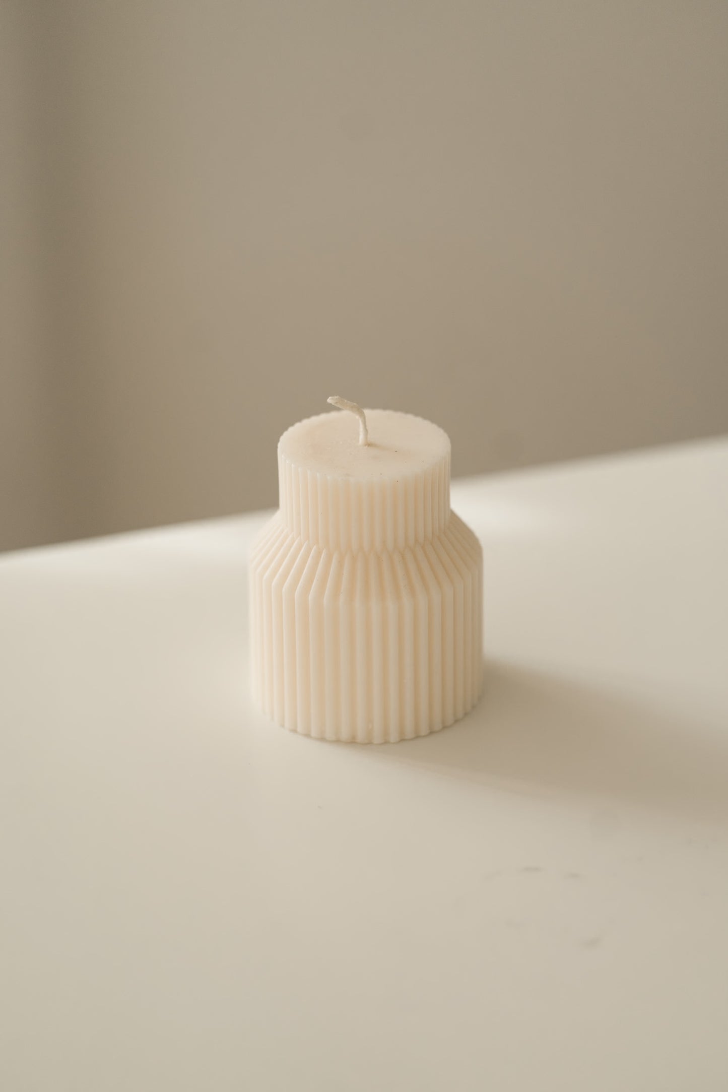 Arlo | Inverted Rippled Cup Soy Aromatherapy Candle for Home Decor, Bath, and Special Occasions