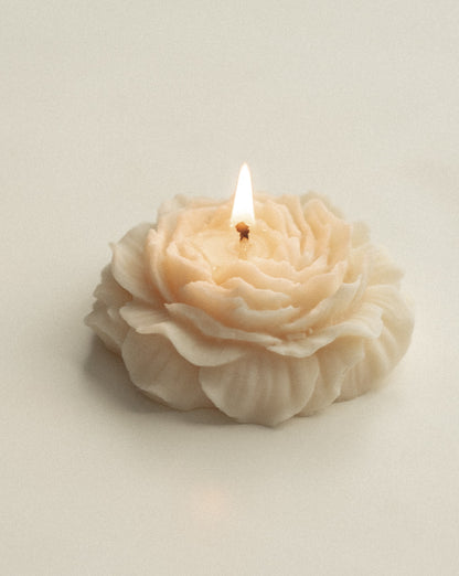 Peony Candle  | Handcrafted Soy Aromatherapy Candle for Home Decor, Bath, and Special Occasions