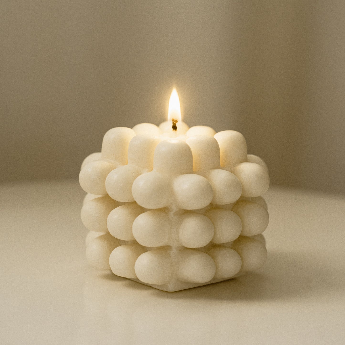 Afrós 3D Bubble Cube Candle | Soy Aromatherapy Candle for Home Decor, Bath, and Special Occasions