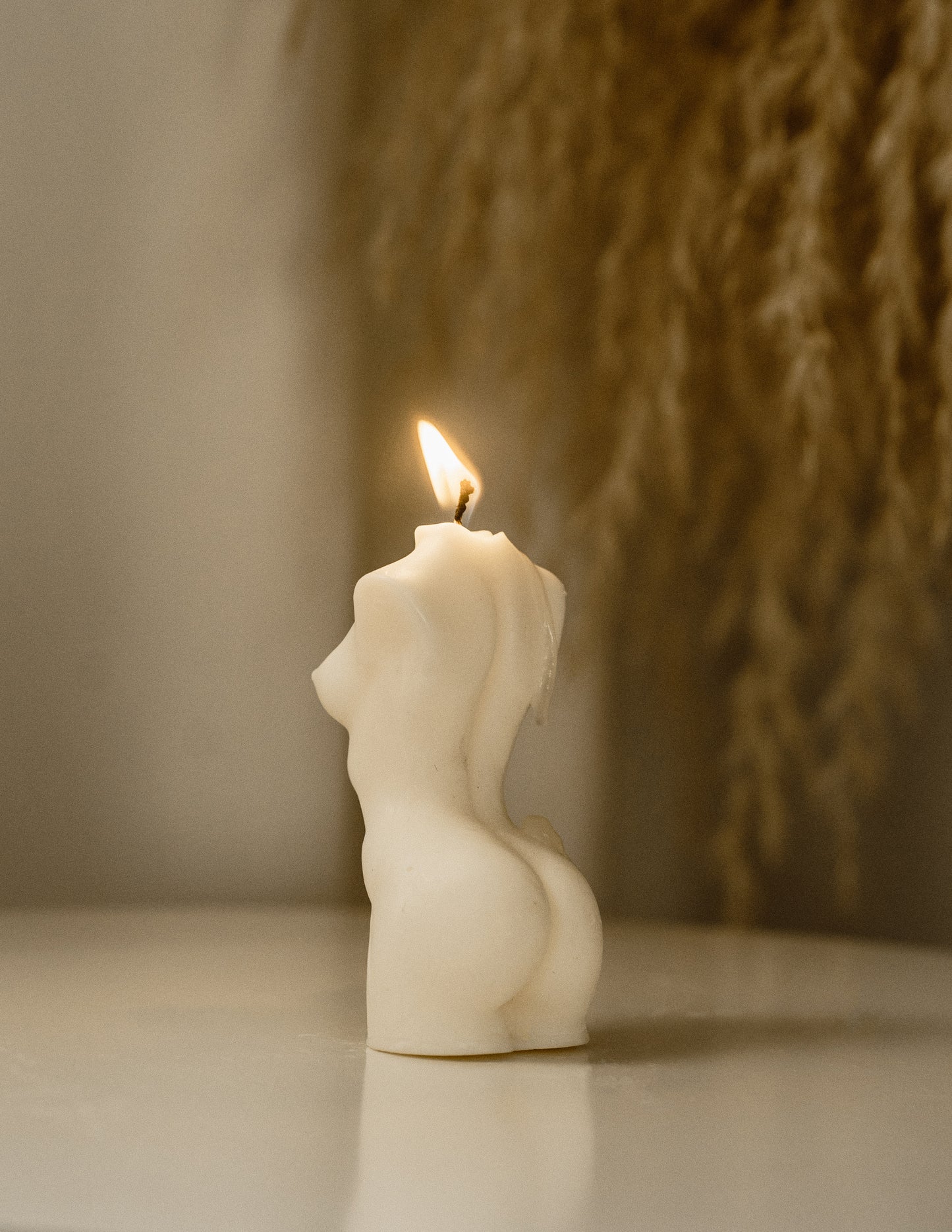 Athena | Female Body Torso Candle | Soy Aromatherapy Candle for Home Decor, Bath, and Special Occasions