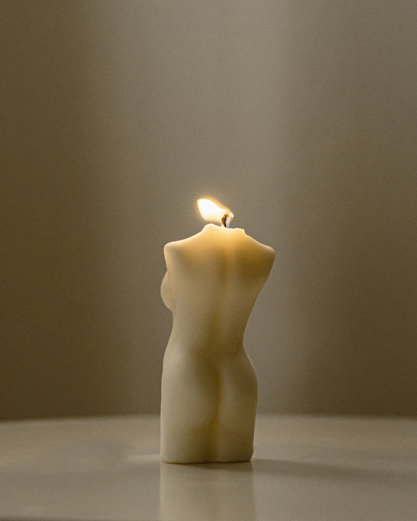 Hera | Pregnant Female Body Torso Candle | Soy Aromatherapy Candle for Home Decor, Bath, and Special Occasions