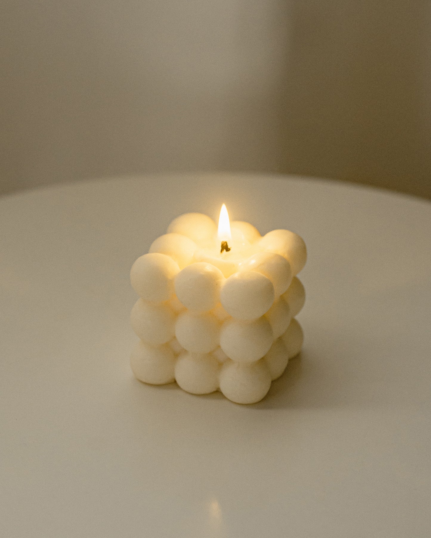 Afros Bubble Cube Candle | Soy Aromatherapy Candle for Home Decor, Bath, and Special Occasions