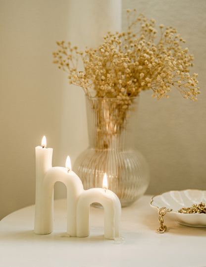 Arc | Arched Soy Aromatherapy Candle for Home Decor, Bath, and Special Occasions