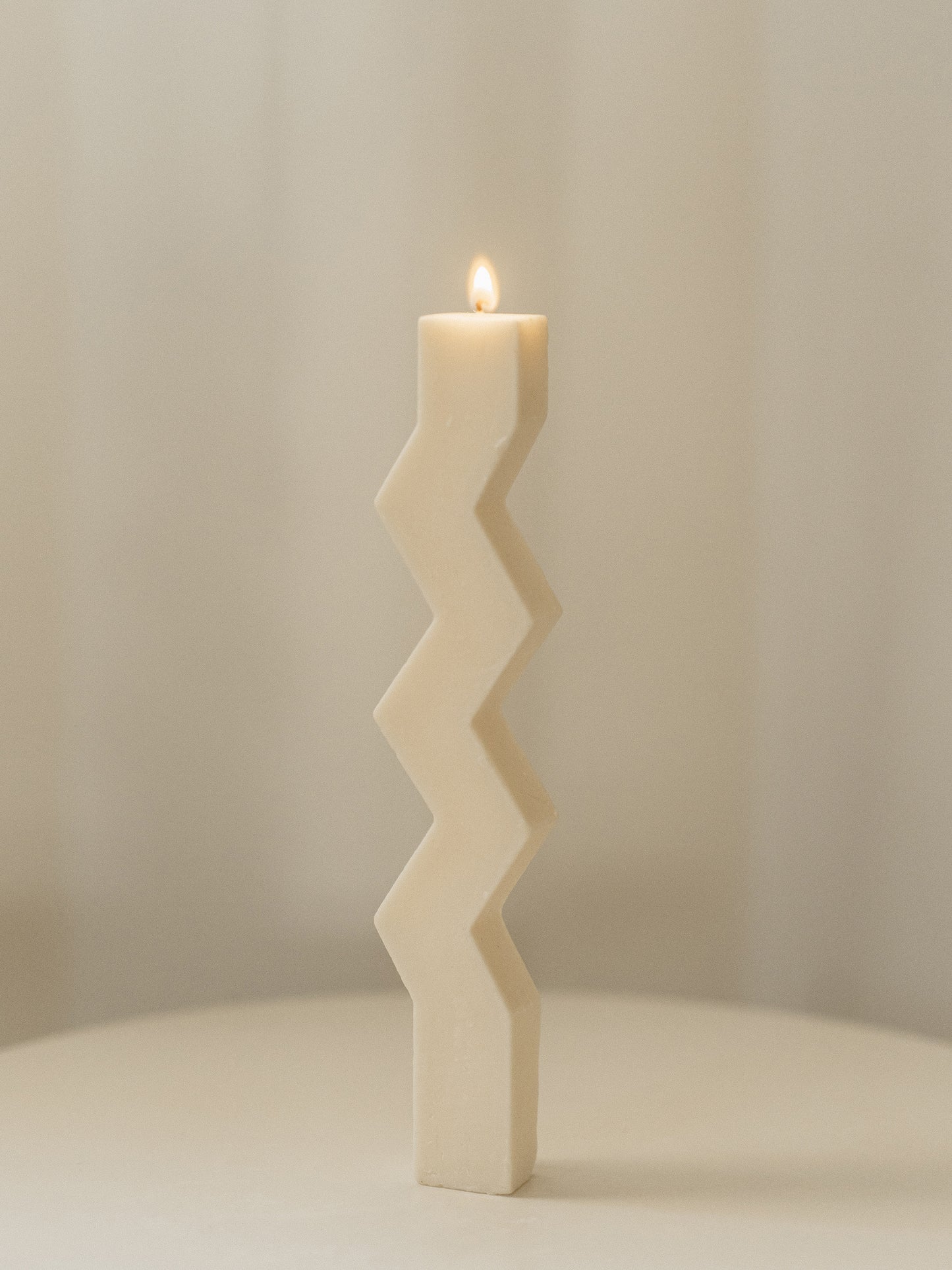 Zig Zag | Taper Soy Aromatherapy Candle for Home Decor, Bath, and Special Occasions