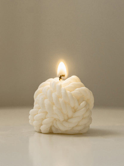 Knot Mini | Woolen Mini Knot Soy Aromatherapy Candle for Home Decor, Bath, and Special Occasions