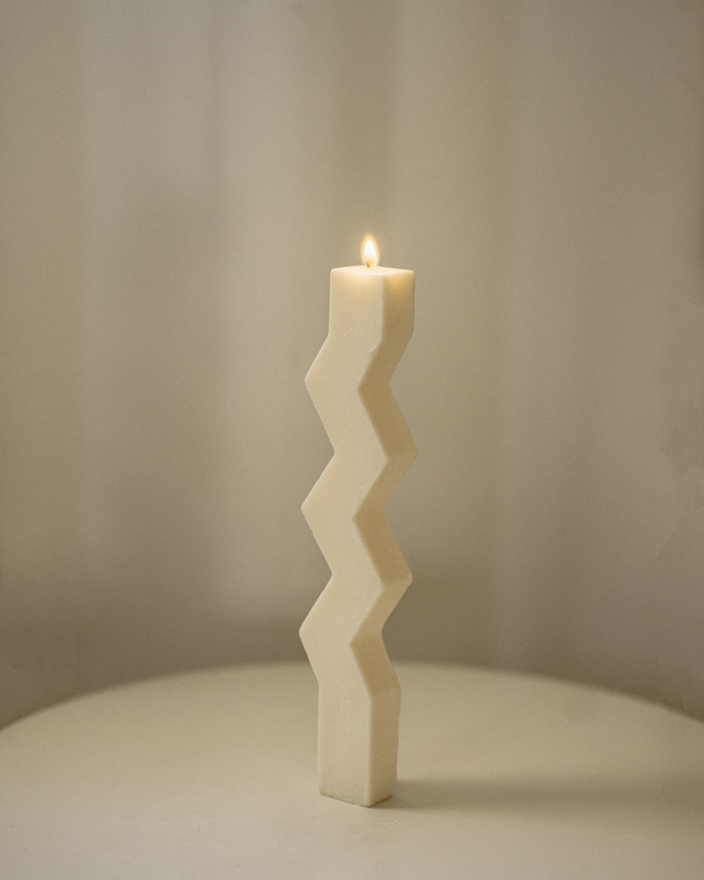 Zig Zag | Taper Soy Aromatherapy Candle for Home Decor, Bath, and Special Occasions