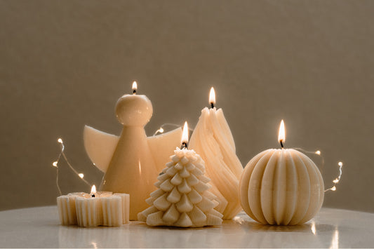 Christmas Candle Set | Soy Aromatherapy Candle for Home Decor, Bath, and Special Occasions